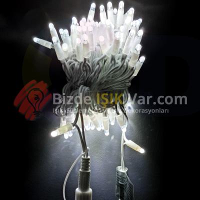 Led Işık Beyaz Eklemeli IP65 Flaşlı Süsleme Ürünü